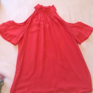 Michael Kors Cold Shoulder blouse Size M